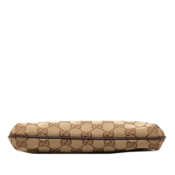 Pre-Loved Gucci GG Canvas Bumble Bee Charm Pochette - Picture 3 of 8